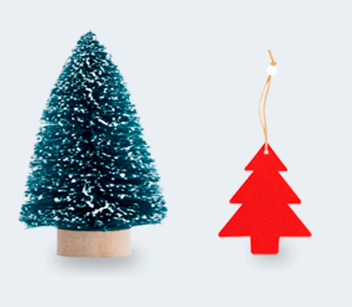 Mini-juletræ