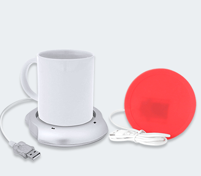 Base aquecedora de chávenas com USB - Personalizado a Preços Imbatíveis