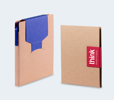 Notebook Set With Pen And Sticky Note