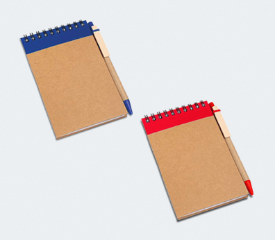 Notepad with Pen Customised with your design
