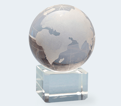 Crystall World Globe