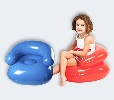Chaise de plage gonflable