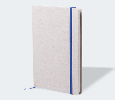 Caderno capa em algodão - Personalizado a Preços Imbatíveis