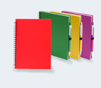 Caderno capa rígida com argolas - Personalizado a Preços Imbatíveis