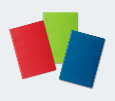 Cuaderno con tapa flexible