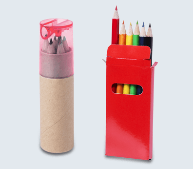 Farvede blyanter