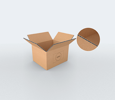 Small Size Horizontal Single Wall Cardboard Boxes Customised with your design