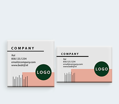 Magnetic business cards