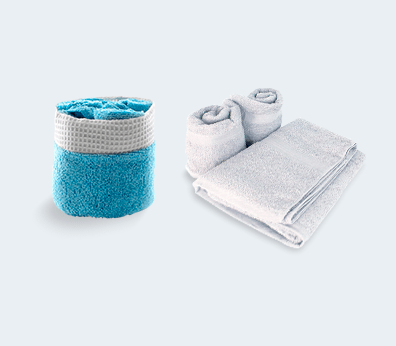 Conjunto de toalhas - Personalizado a Preços Imbatíveis