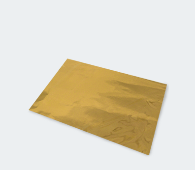 Polypropylene metallic envelope
