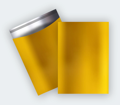 Envelope de polipropileno metalizado com fecho adesivo - Personalize a Preços Imbatíveis
