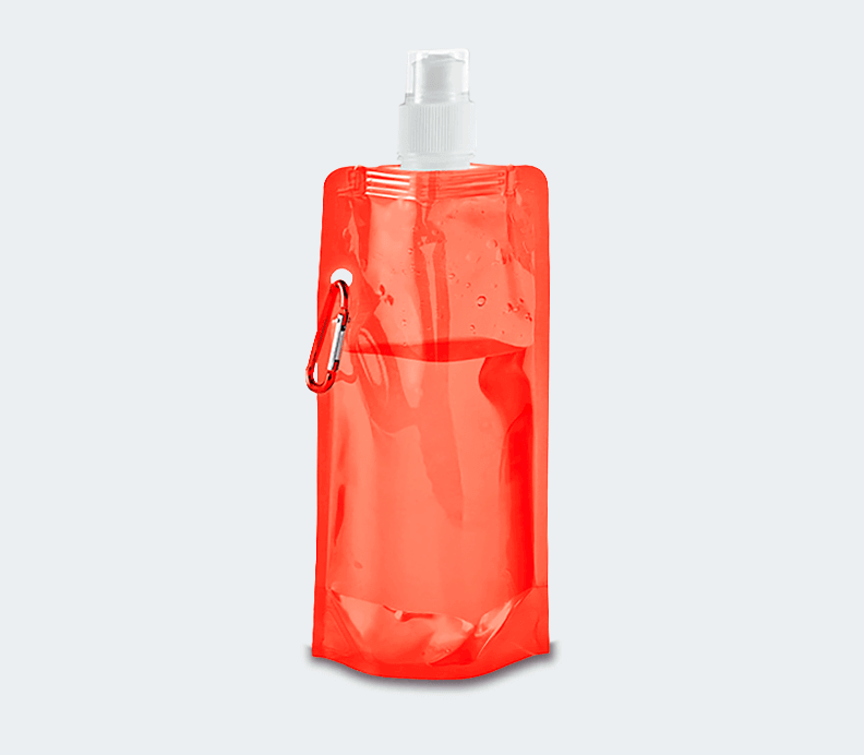 Folding flaske