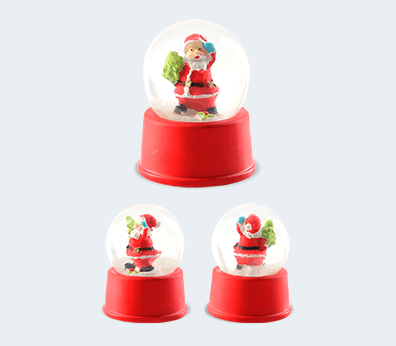 Globo de neve de Natal - Personalizado a Preços Imbatíveis