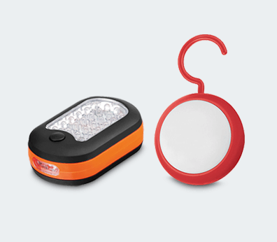 Flashlight with Hook Customised with your design