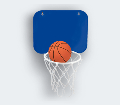 Mini cesta de basquete - Personalizável a Preços Imbatíveis
