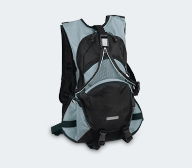 Cyclist Running Backpack Customised with your design