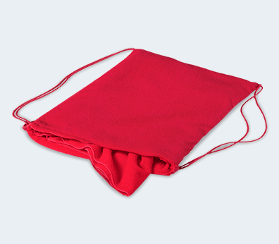 Ręcznik w formie plecaka