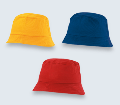 Sombreros de cubo para niños
