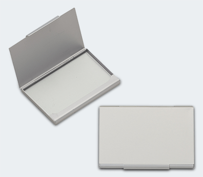 Porta cartão de alumínio - Personalizada ao melhor preço