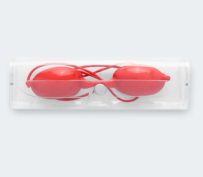 Gafas de protección de ojos para solarium
