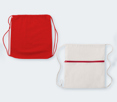Estampagem de Saco tipo mochila em algodão - Personalizado a Preços Imbatíveis