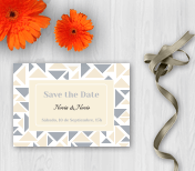 Pida un Save the Date Wedding para interactuar con sus clientes por correspondencia