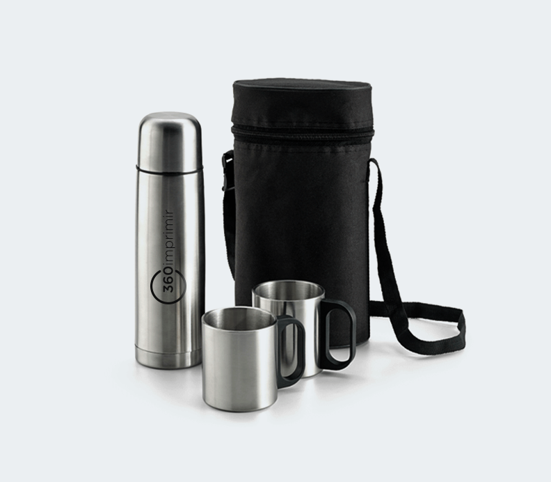 Thermos Flask and Mug Set