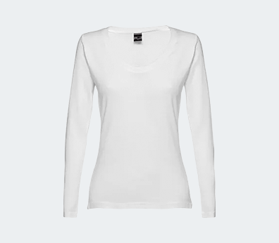Long Sleeve T-Shirt for Women Customised with your design