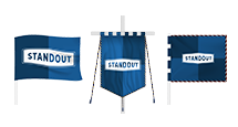 Flag, Seremonielle standarder og Guidons